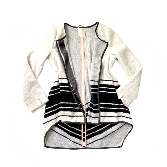 Anthropologie Jackets & Blazers - Anthropologie Elevenses Cozy Wool Sweater Jacket